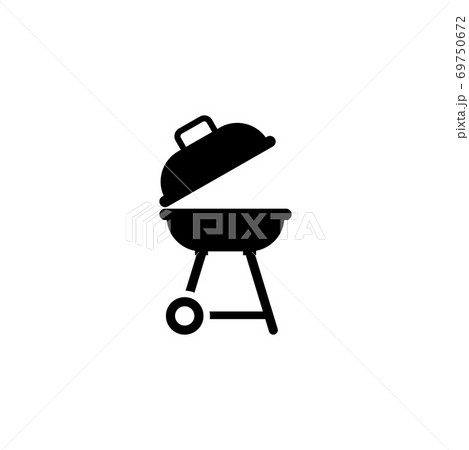 BBQ. Barbecue Flat Vector Icon 69750672
