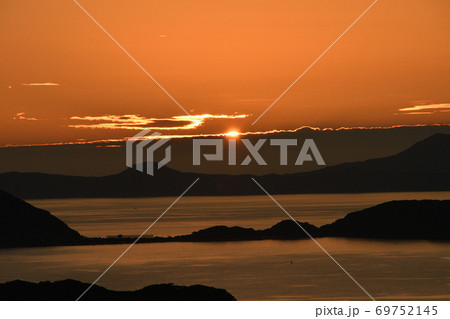 九十九島の夕景 69752145