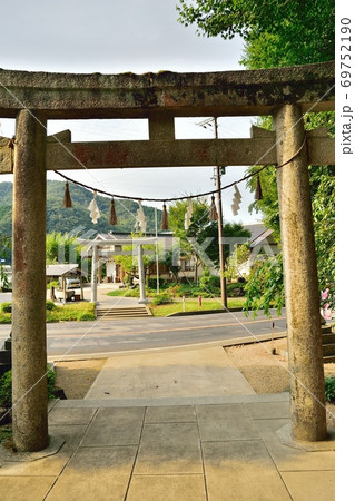 兵庫県豊岡市の絹巻神社(但馬五社) 兵庫県豊岡市の絹巻神社(但馬五社) 69752190