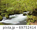 奥入瀬渓流　阿修羅の流れ 69752414