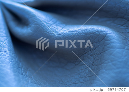 Close up of natural blue leather background. Close up of natural blue leather background. 69754707