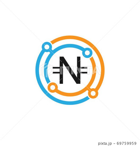 Crypto coin icon design concept 69759959