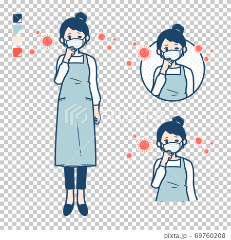 矢量 女生 女孩 69760208