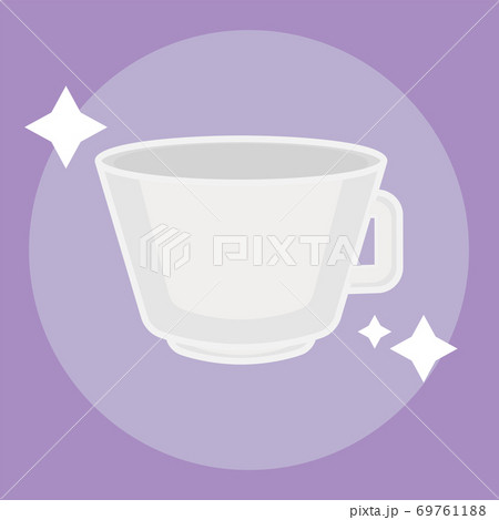 Isolated clean coffee cup icon Isolated clean coffee cup icon 69761188