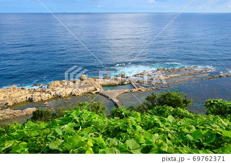 輪島岬 鴨ヶ浦海岸 輪島市 輪島岬 鴨ヶ浦海岸 輪島市 69762371