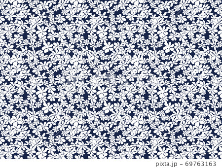 花柄レース 背景のイラスト素材