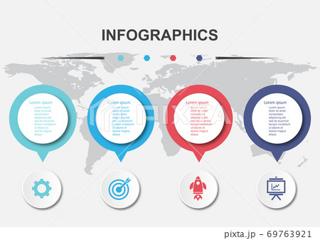 Infographic design template with 4 banners [Converted] 69763921