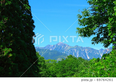 麗しき北アルプス　その2009　：　八月の白馬村と北アルプス　その2009  　北アルプスと紅葉 69764261