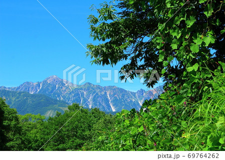 麗しき北アルプス　その2009　：　八月の白馬村と北アルプス　その2009  　北アルプスと紅葉 69764262