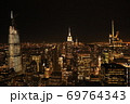 ニューヨークの夜景 69764343