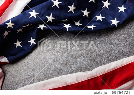 America United States flag, memorial remembrance 69764722