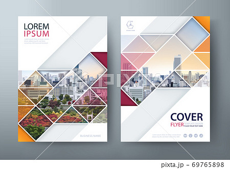 Flyer, Annual report, book cover. 会社案内パンフレット Flyer, Annual report, book cover. 会社案内パンフレット 69765898