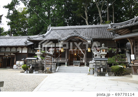 笠山荒神社　拝殿 69770114