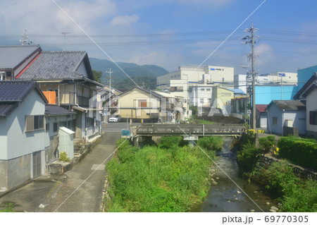 金谷駅から沼津駅までの東海道本線車窓からの風景 金谷駅から沼津駅までの東海道本線車窓からの風景 69770305