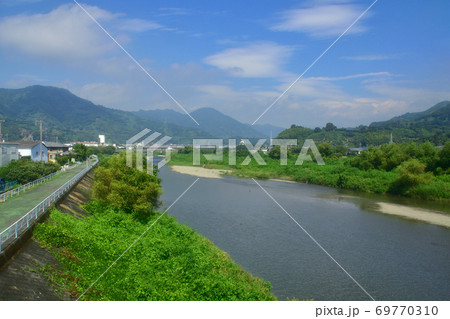 金谷駅から沼津駅までの東海道本線車窓からの風景 69770310