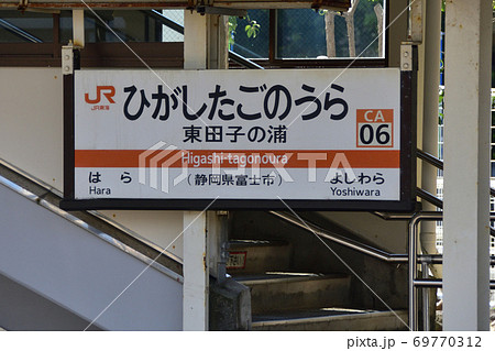 金谷駅から沼津駅までの東海道本線車窓からの風景 69770312