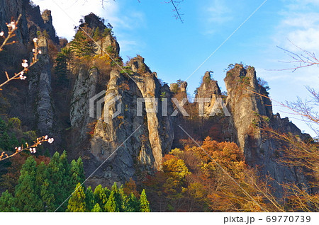 秋の日本三大奇景　妙義山 69770739