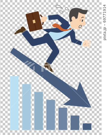 失敗のビジネスイメージ 69771914