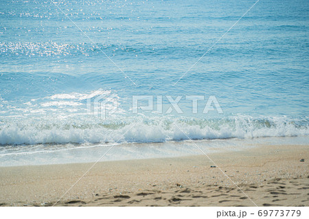 房総半島 白浜キャンプ場の白浜海岸 房総半島 白浜キャンプ場の白浜海岸 69773779