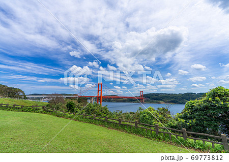 平戸大橋（ひらどおおはし） 長崎県平戸市 69773812