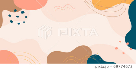 Abstract background curve shape line wave pastel color Abstract background curve shape line wave pastel color 69774672