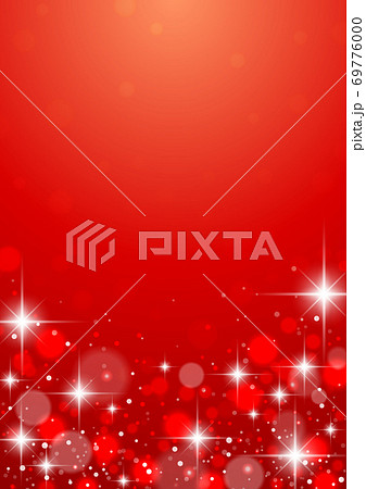 縦 キラキラ イルミネーションが美しいクリスマス背景 69776000