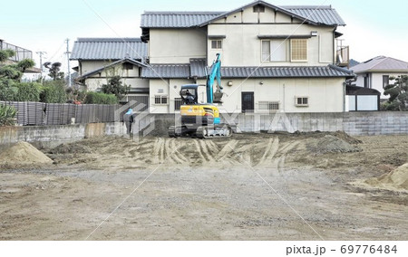 宅地造成工事現場 69776484