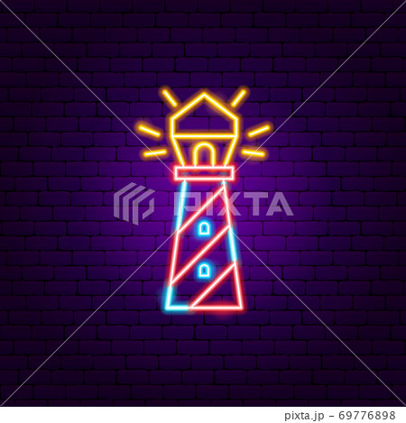 Lighthouse Neon Sign 69776898