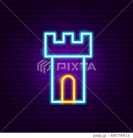 Tower Neon Sign Tower Neon Sign 69776915