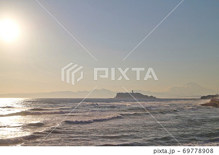 鎌倉海浜公園稲村ケ崎地区からの景色 69778908