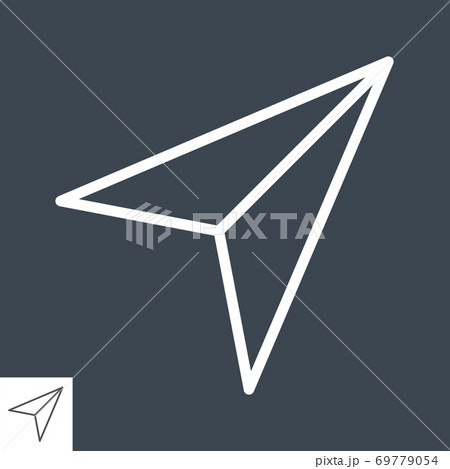 Destination line icon 69779054