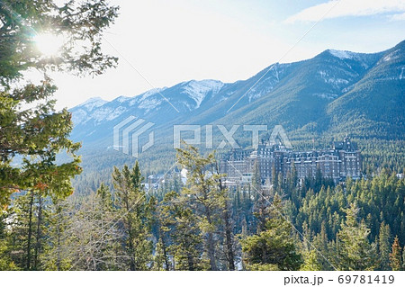 バンフ国立公園 景色 風景 69781419