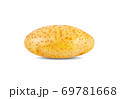 whole unpeeled fresh potato on white background 69781668