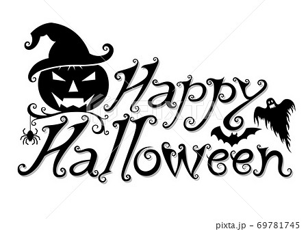 Halloween text banner 69781745