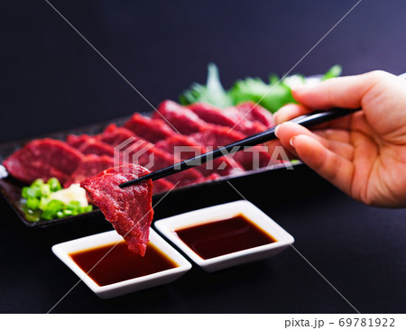 馬刺　馬肉【九州・熊本，信州・長野の郷土料理】 69781922