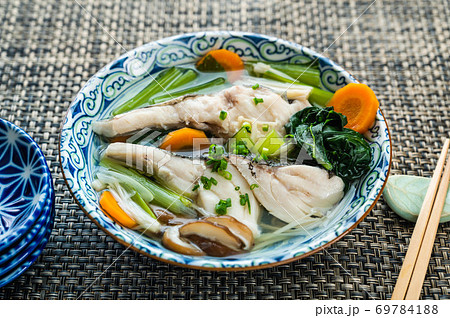 真鱈の野菜スープ 真鱈の野菜スープ 69784188