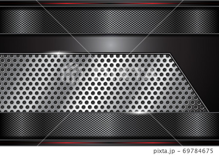 abstract metal carbon texture and red line abstract metal carbon texture and red line 69784675