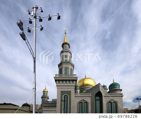 Moscow Cathedral Mosque, Russia -- the main mosque in Moscow Moscow Cathedral Mosque, Russia -- the main mosque in Moscow 69786226