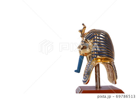 A copy of Tutankhamun's mask. These copies are for sale. A copy of Tutankhamun's mask. These copies are for sale. 69786513