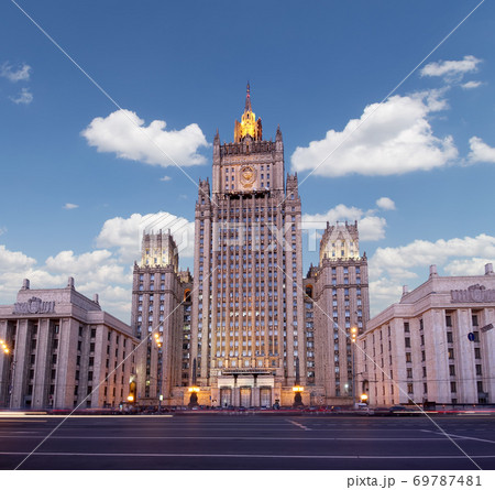 Ministry of Foreign Affairs of the Russian Federation, Smolenskaya Square, Moscow, Russia Ministry of Foreign Affairs of the Russian Federation, Smolenskaya Square, Moscow, Russia 69787481