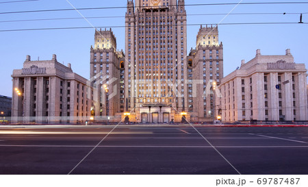 Ministry of Foreign Affairs of the Russian Federation, Smolenskaya Square, Moscow, Russia 69787487