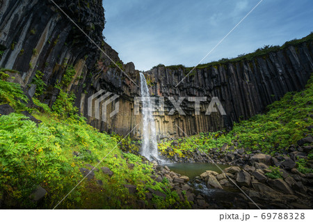 Svartifoss, Black Waterfall, Iceland Svartifoss, Black Waterfall, Iceland 69788328