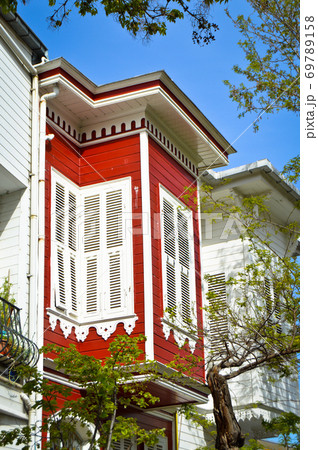 Princes Islands, Buyukada in Istanbul, old wooden 69789158