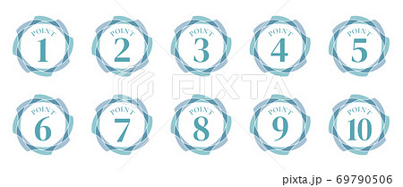 ランキングマーク　ポイント10 69790506