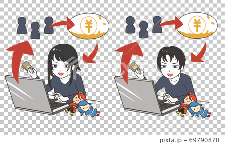 轉售商品以賺錢的人 69790870