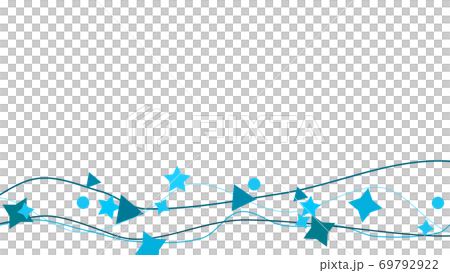 CG Star Triangle Circle CG object and line background 69792922