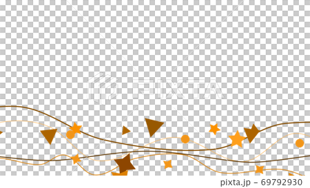Cgスター トライアングル サークル Cgオブジェとラインの背景のイラスト素材