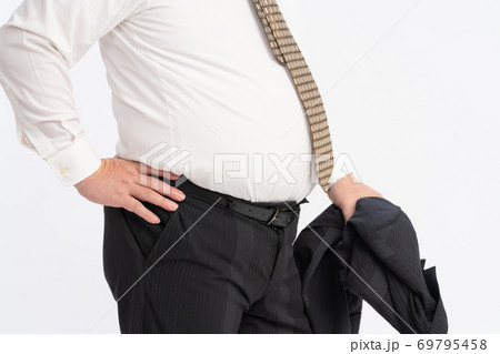 肥満のサラリーマン 肥満のサラリーマン 69795458