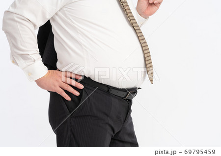 肥満のサラリーマン 肥満のサラリーマン 69795459