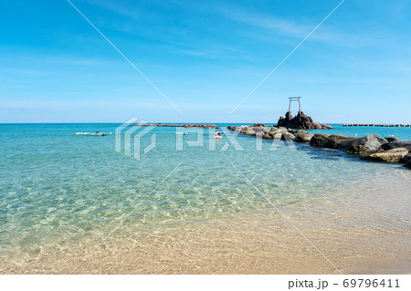 ハワイ海水浴場 69796411